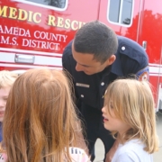 Magnolia fire station visit