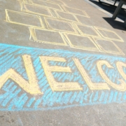 chalk welcome