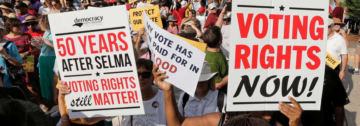 Voting Rights Signs