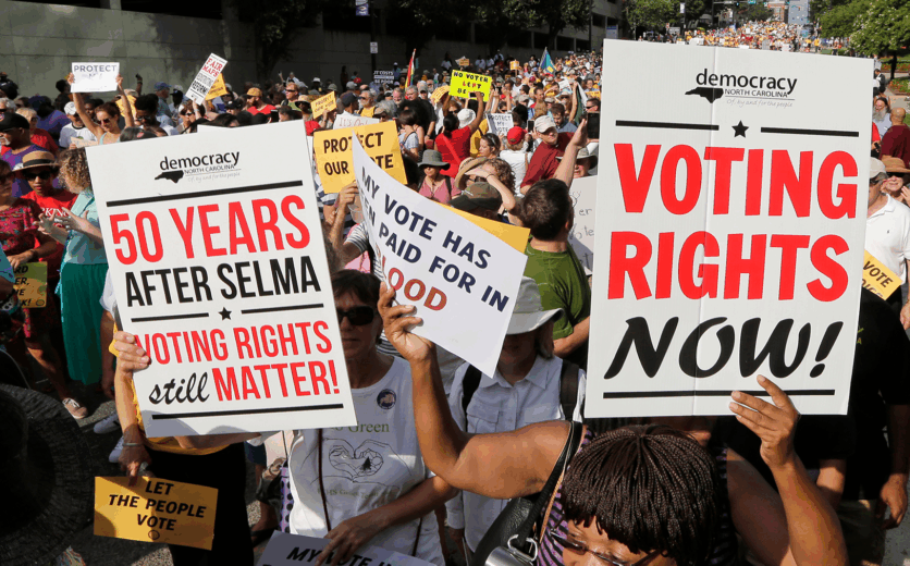 Voting Rights Signs